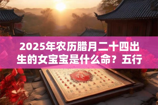2025年农历腊月二十四出生的女宝宝是什么命？五行缺啥