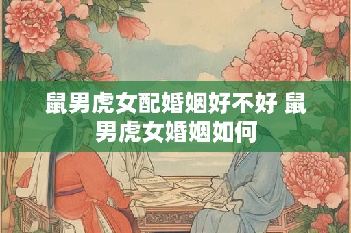鼠男虎女配婚姻好不好 鼠男虎女婚姻如何
