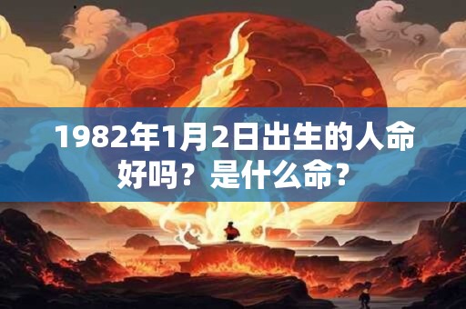 1982年1月2日出生的人命好吗？是什么命？
