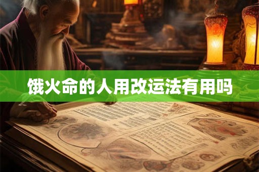 饿火命的人用改运法有用吗