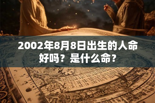 2002年8月8日出生的人命好吗？是什么命？