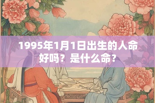 1995年1月1日出生的人命好吗？是什么命？
