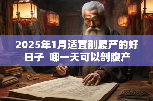 2025年1月适宜剖腹产的好日子  哪一天可以剖腹产