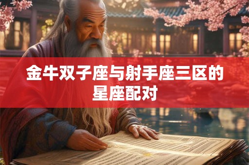 金牛双子座与射手座三区的星座配对