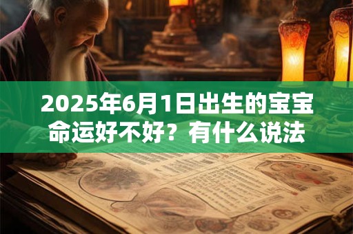 2026年6月1日出生的宝宝命运好不好？有什么说法