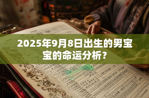 2025年9月8日出生的男宝宝的命运分析? 2025年9月8日出生的男宝宝的命运分析?