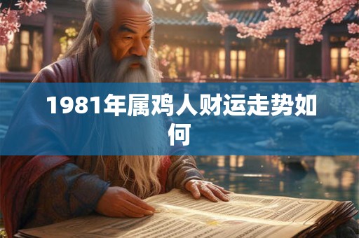 1981年属鸡人财运走势如何