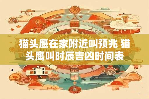 猫头鹰在家附近叫预兆 猫头鹰叫时辰吉凶时间表