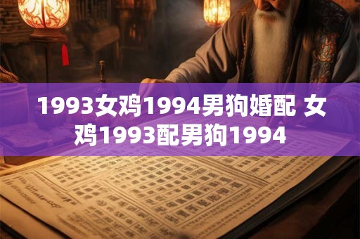1993女鸡1994男狗婚配 女鸡1993配男狗1994