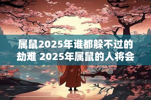 属鼠2025年谁都躲不过的劫难 2025年属鼠的人将会面临怎样的劫难无人能够逃脱