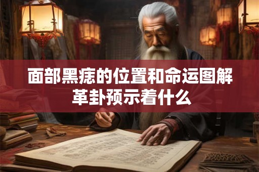面部黑痣的位置和命运图解 革卦预示着什么