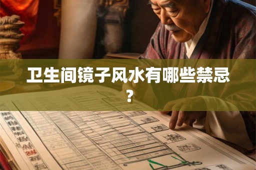 卫生间镜子风水有哪些禁忌？