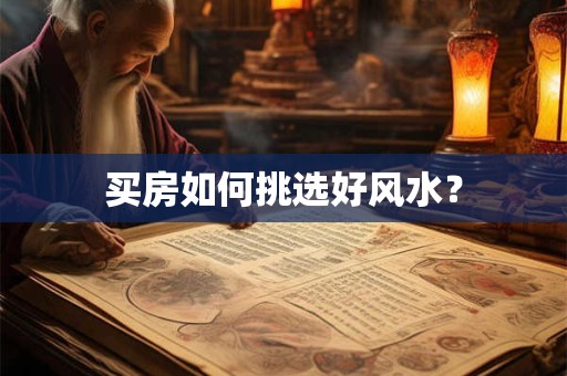 买房如何挑选好风水？