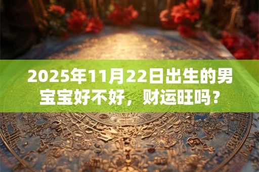 2026年11月22日出生的男宝宝好不好,财运旺吗? 2026年11月22日出生的男宝宝好不好,财运旺吗?
