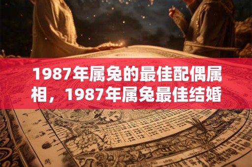 1987年属兔的最佳配偶属相，1987年属兔最佳结婚年龄
