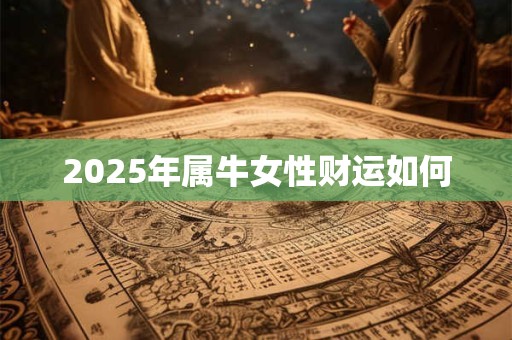 2025年属牛女性财运如何