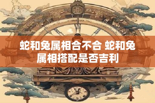 蛇和兔属相合不合 蛇和兔属相搭配是否吉利