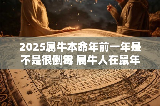 2025属牛本命年前一年是不是很倒霉 属牛人在鼠年里运势如何
