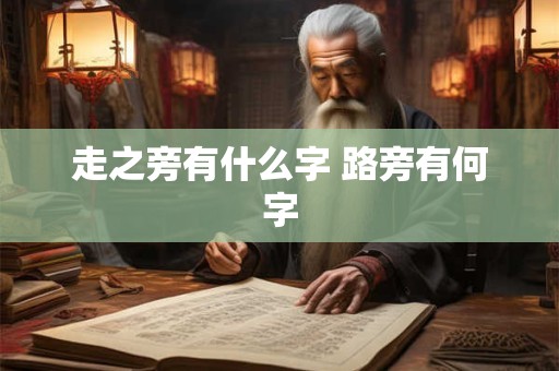 走之旁有什么字 路旁有何字