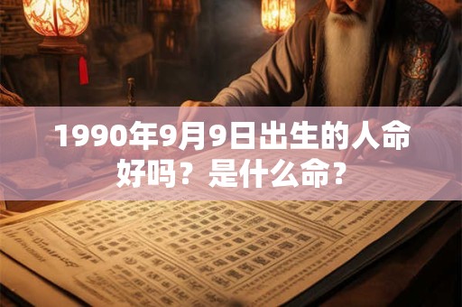 1990年9月9日出生的人命好吗？是什么命？