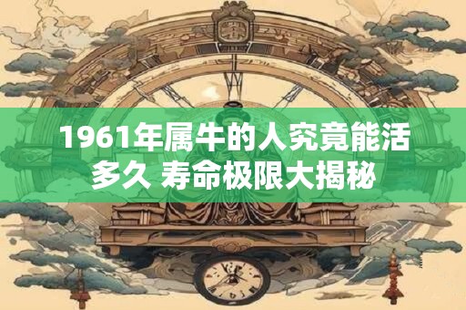 1961年属牛的人究竟能活多久 寿命极限大揭秘