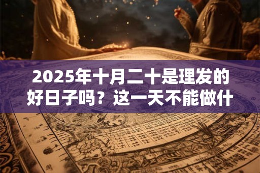 2025年十月二十是理发的好日子吗?这一天不能做什么 2025年十月二十是理发的好日子吗?这一天不能做什么
