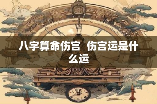 八字算命伤宫  伤宫运是什么运