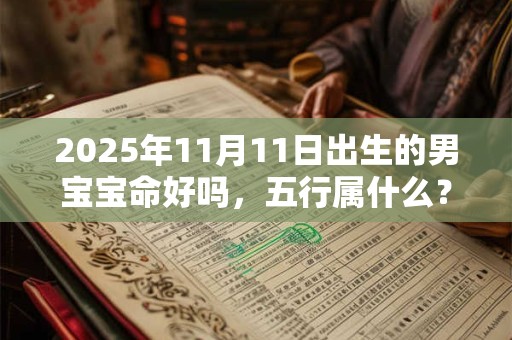 2025年11月11日出生的男宝宝命好吗，五行属什么？