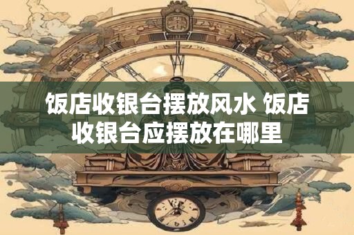 饭店收银台摆放风水 饭店收银台应摆放在哪里