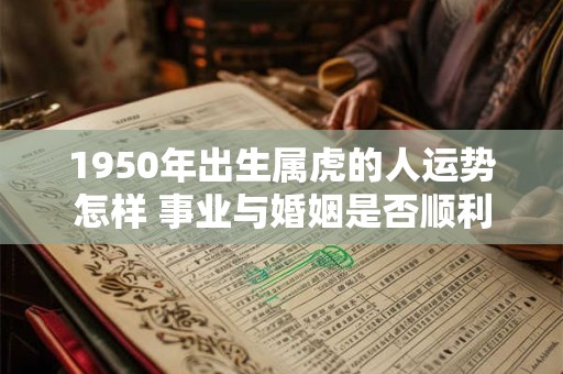 1950年出生属虎的人运势怎样 事业与婚姻是否顺利