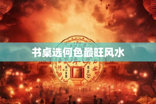 书桌选何色最旺风水