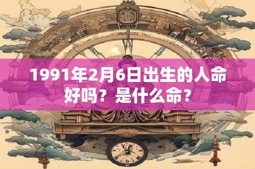 1991年2月6日出生的人命好吗？是什么命？