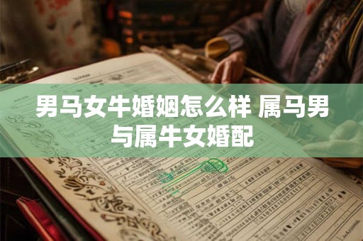 男马女牛婚姻怎么样 属马男与属牛女婚配