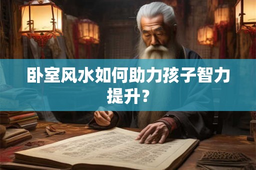 卧室风水如何助力孩子智力提升？