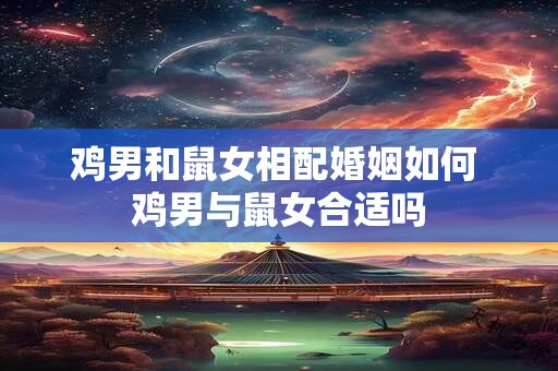 鸡男和鼠女相配婚姻如何 鸡男与鼠女合适吗