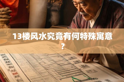 13楼风水究竟有何特殊寓意？