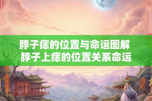 脖子痣的位置与命运图解 脖子上痣的位置关系命运