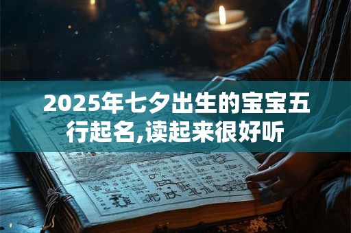 2025年七夕出生的宝宝五行起名,读起来很好听