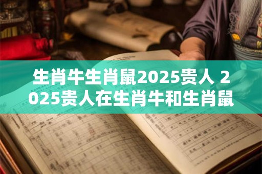 生肖牛生肖鼠2025贵人 2025贵人在生肖牛和生肖鼠中出现