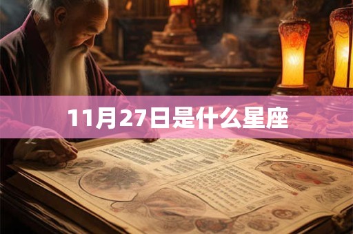 11月27日是什么星座