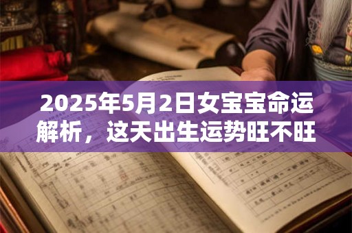 2025年5月2日女宝宝命运解析，这天出生运势旺不旺