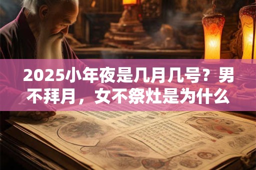 2025小年夜是几月几号？男不拜月，女不祭灶是为什么？