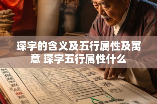 琛字的含义及五行属性及寓意 琛字五行属性什么