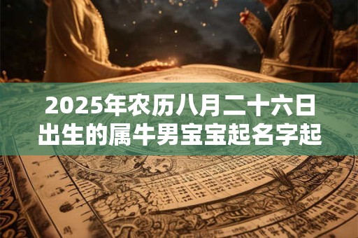 2025年农历八月二十六日出生的属牛男宝宝起名字起什么比较好？