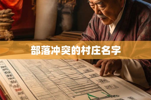 部落冲突的村庄名字