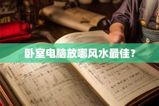卧室电脑放哪风水最佳？