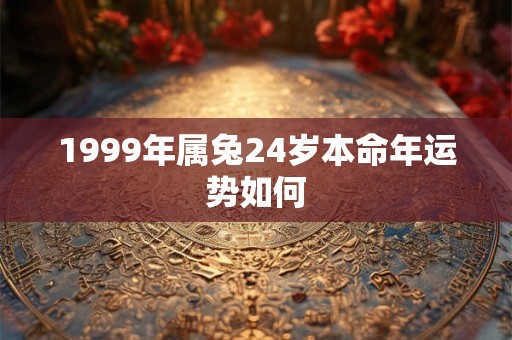 1999年属兔24岁本命年运势如何