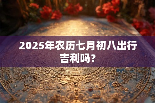 2025年农历七月初八出行吉利吗？