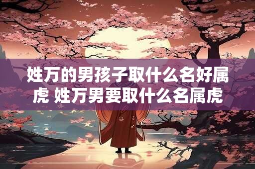 姓万的男孩子取什么名好属虎 姓万男要取什么名属虎最佳