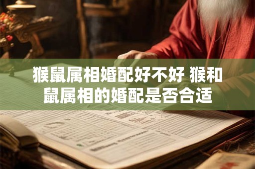 猴鼠属相婚配好不好 猴和鼠属相的婚配是否合适